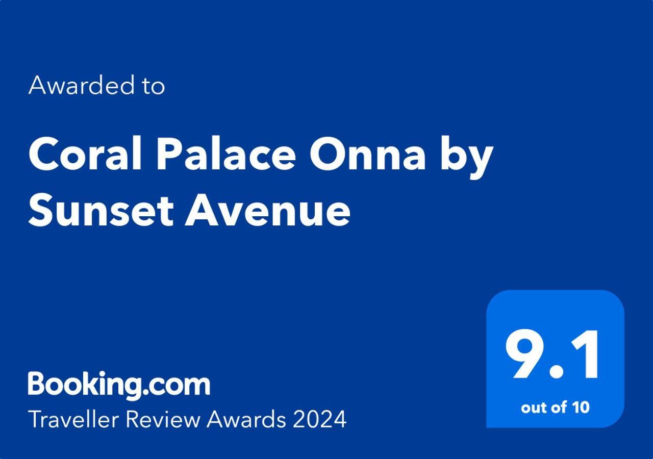 Coral Palace Onna By Sunset Avenue Eksteriør billede